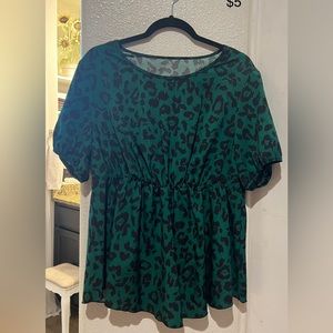 SHEIN cheetah top